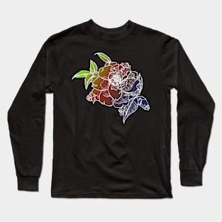 Dark Camellia 🌼🌌 Long Sleeve T-Shirt